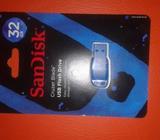 vendo memorias flash nueva de 32 Gb marca SanDisk USB 2 Tel 76943571 o 52787932