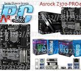 Kit 8ª Asrock Z370 PRO 4||4gb Ram|Celeron $320|Pentium $340|i3 $400|i5 $490|