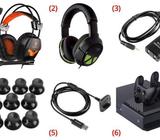 | XBOX ONE & 360 | AUDIFONOS BASES BOTONES COOLERS FORROS MANDOS | AXEL 52727843