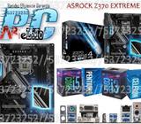 Pc 8ª Asrock Z370 Extreme 4|4 gb|Disco 1Tb|Monitor 19|Fuente 600|M+T+B|Chasis|