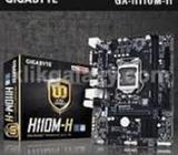 KIT 7ma gen VARIAS MARCAS-- board H110 + micro 3930 + 4gb ddr4..NUEVO..5297-5789