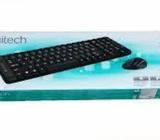 COMBO TECLADO MOUSE LOGITECH MK120 USB NEW EN CAJA . RENE 76456278 52822029