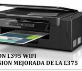 Impresora multifuncional EPSON L396, sistema de tinta continua original 58384385