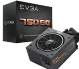 FUENTE EVGA BQ 750W 62 AMP BRONZE 1 MES DE USO (53468382)