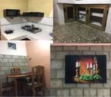 72658012 Lugar centrico,Casa 4 cuartos 2 banos,parqueo,placa libre,todo dentro